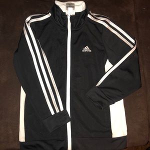 Boys Adidas Black Jacket